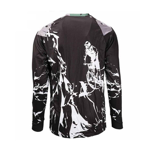 Camiseta de motocross personalizada para equipos de carreras transpirable a prueba de viento logotipo personalizado nombre/Número impresión motocicleta Auto Racing desgaste - Product Image 2