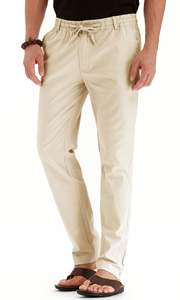 Pantalon kaki de bureau pour hommes Pantalon de survêtement de gymnastique Pantalon de fitness d'entraînement Sports Jogging Street Casual Wear Pantalon de golf à jambe droite pour hommes - Product Image 2