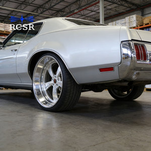 RCSR 厂价汽车轮毂 20 21 22 24 26 英寸深盘镀铬铝锻造轮毂适用于雪佛兰凯普里斯伊普拉拉 SS - Product Image 2