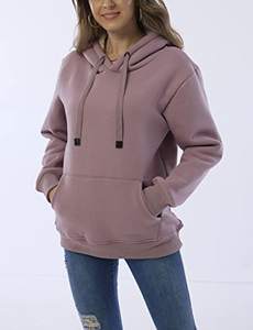 Sweat-shirt d'hiver à capuche zippé intégral, doublure en polaire sherpa chaude, écologique, respirant, logo imprimé sans couture, grande taille, maternité - Product Image 6