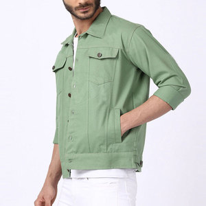 Veste d'hiver confortable, respirante et légère, de la meilleure qualité, en vente chaude, veste en jean pour hommes, fabriquée au Pakistan - Product Image 2
