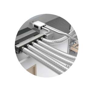 Kit Completo de Plenum de 2 Zonas Airzone Easyzone con Unidad de Control de Persianas Motorizadas con WiFi para Sistemas HVAC Domésticos - Product Image 3