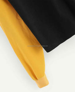 Sudadera informal con letras bordadas personalizadas XXXL, jersey de mujer, sudadera transpirable de algodón - Product Image 3