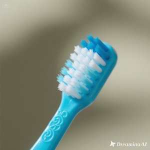 Cepillo de dientes azul minimalista SoftBristle, mango ergonómico con diseño en relieve para un cuidado bucal suave Caja de 50 - Product Image 2