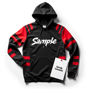 Sudadera Sublimada para Hombre, Estilo Holgado, Resistente, Ropa Urbana, Personalizable, 100% Poliéster, Mezcla de Algodón, Tacto Suave - Product Image 3