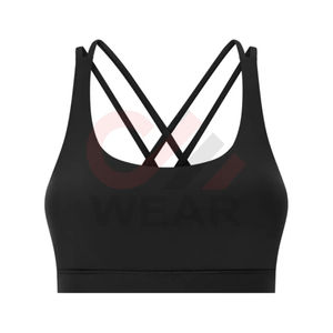 สปอร์ตบราสำหรับผู้หญิงดีไซน์ใหม่ไร้รอยต่อสำหรับใส่เล่นโยคะฟิตเนสยิม - Product Image 1