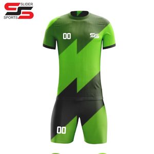 Vente en gros d'uniformes personnalisés avec impression par sublimation ensemble de vêtements de sport maillot de football d'entraînement d'équipe maillots de football originaux - Product Image 3