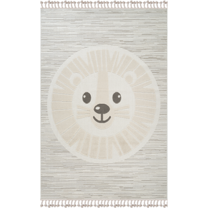 Alfombra Infantil Multicolor Netline Home 100% Poliéster KI004, Antideslizante, Fácil de Limpiar, Duradera para Dormitorio y Estudio, Juegos de Alfombras Home Depot - Product Image 5