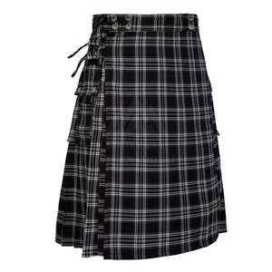 Pakistan fait imprimé Design écossais Wallace Kilt Tartan Kilts adultes portent des kilts jeunes - Product Image 2