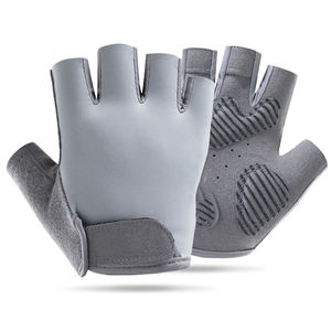 Tamaño personalizado Levantamiento de pesas Guantes de fitness Transpirable Gimnasio Deportes Entrenamiento de fuerza al aire libre Guantes de levantamiento de pesas - Product Image 3