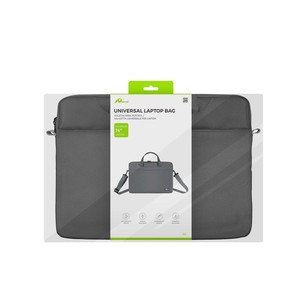 Durable Portable 14 "sac pour ordinateur portable Oxford matériel Simple affaires mignon étui à fermeture éclair couverture à la mode travail 1430171 gris - Product Image 1