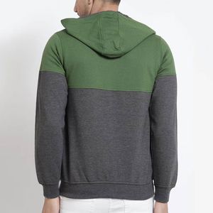 Sudaderas con Capucha y Cremallera Completa para Hombre, Lisas, en Todos los Tamaños, para Invierno, con Diseño Personalizado, Estilo Básico, Mezcla de Algodón - Product Image 5
