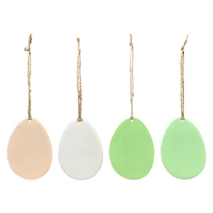 Creative Design Hanging <b>Decor</b> Hot Sale Easter <b>Eggs</b> Bulk Colorful Bright Metal Easter <b>Eggs</b> Ornaments - Product Image 3
