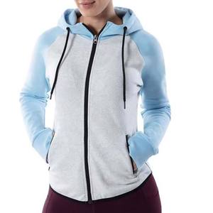 Nueva llegada 2026 sudaderas con capucha de la mejor calidad sudaderas con cremallera transpirable de lana de algodón largo para mujer diseño personalizado - Product Image 5