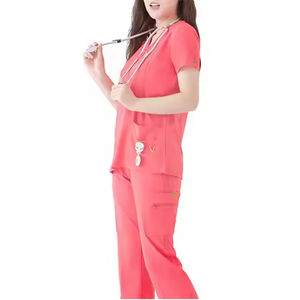 Uniforme de fregado Ropa profesional para personal médico de spa y belleza Ropa de trabajo de ajuste relajado ligero diseñada para uso diario - Product Image 2