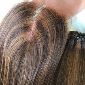 El más nuevo europeo Genius Weft Super Double Drawn Bone Straight Color marrón Trama de cabello vietnamita Extensiones de cabello Cutícula alineada - Product Image 5