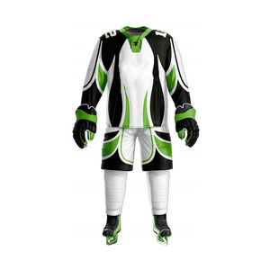 新款定制热升华冰球球衣 高品质 100% 涤纶 防水 男女通用 成人 最新设计 - Product Image 5