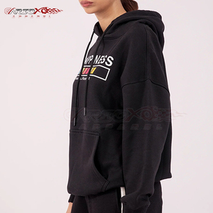 เสื้อฮู้ดแขนยาวระบายอากาศสำหรับผู้หญิงมีฮู้ดพิมพ์ลายทันสมัยและมีฮู้ดปรับได้ - Product Image 4