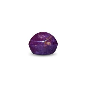 Rubis étoilé naturel de 8,51 carats, taille émeraude, formes coussin, poire, octogone, créé en laboratoire, poli à la chaleur, sculpté, diamètre du trou de 1 mm - Product Image 2