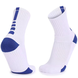 <b>Men</b> Custom <b>Socks</b> Fashion Breathable Cotton Sports Crew <b>Socks</b> Thicken Outdoor Sports Basketball <b>Cycling</b> Custom <b>Socks</b> logo - Product Image 1