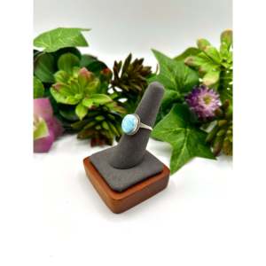 Navajo-<b>Crafted</b> Golden Hill & Sterling Silver Ring Cultural Collectible Jewelry in Size 8.25 - Product Image 4