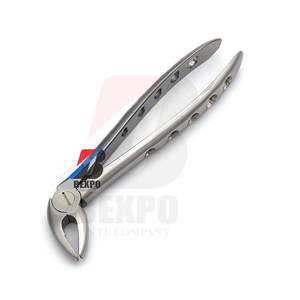 Fórceps de extracción #20 de 7mm, fórceps dentales de extracción dentada Corss instrumentos de acero de alta calidad - Product Image 4