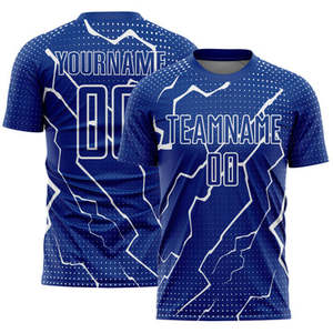 Camiseta atlética ligera para hombre para entrenamiento de fútbol y partidos escolares uniforme de equipo personalizado con logotipo y nombre ropa de fútbol - Product Image 1