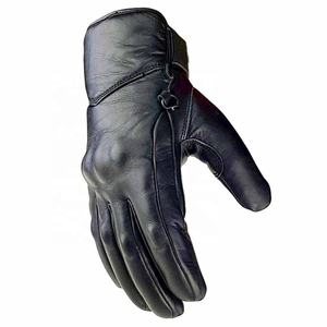 Gants de moto OEM Gants en cuir de qualité supérieure Gants en cuir noir Offre Spéciale Gants et mitaines en cuir - Product Image 5