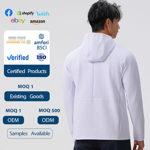 Sudadera con Media Cremallera para Hombre, Talla XXL, de Secado Rápido, Ligera, de Poliéster, Ropa Deportiva, Chaqueta Impermeable de Manga Larga, Estilo Urbano - Product Image 6