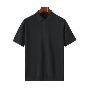 OEM High Street Polo Shirt Logo d'impression personnalisée Poids lourd T-shirts polo surdimensionné pour hommes personnalisés - Product Image 3