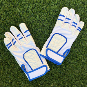 Guantes de Bateo de Béisbol de Cuero Genuino, Estilo Nuevo con Puño Corto, Suaves y Duraderos - Product Image 1