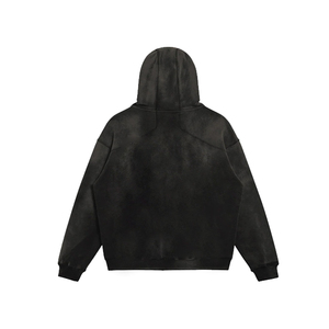 Vente en gros de sweats à capuche en coton mélangé respirant avec tissage au crochet réglable pour l'hiver - Product Image 4