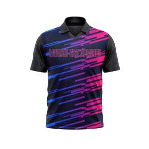 Nueva llegada Full-Handed Cricket Jersey 100% poliéster de secado rápido personalizado nombre del equipo de impresión - Product Image 1