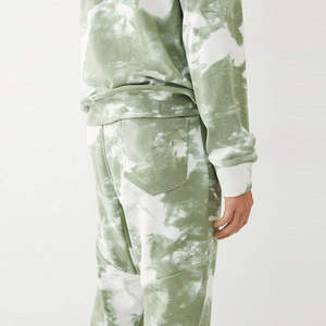 Venta caliente transpirable invierno hombres Tie Dye impreso chándal nueva moda deportes y ropa activa más tamaño correr precio al por mayor - Product Image 5