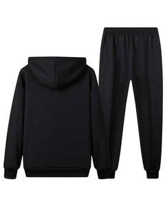 Ensemble d'hiver pour hommes-Veste chaude + pantalon-Survêtement décontracté-Sweat-shirt épais pour hommes-Survêtements-Ensembles de survêtements - Product Image 4