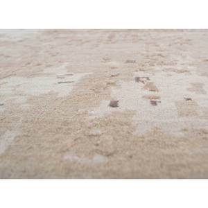 Tattvam Lu-9032 Tapis en laine et soie de bambou noué à la main, couleur ivoire, motif abstrait de haute qualité, rectangulaire, pour salon, fait main - Product Image 3