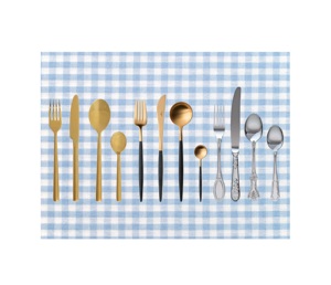 Juego de Cubiertos de Alta Calidad Chapados en Oro, Atractivo Juego de Cubiertos de Diseño Creativo para Decoración del Hogar, Juego de Cubiertos de Lujo en Oferta - Product Image 4