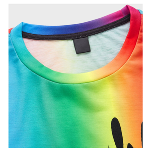 Haute qualité grande taille couleur unie à manches courtes séchage rapide hommes partout imprimé Sublimation graphique t-shirts - Product Image 3