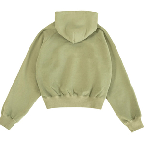 Streetwear Solid Oversized Hoodie For Women 100% Cotton Material Breathable Custom Made Logo Printing Plain Dyed OEM Service - Product Image 6