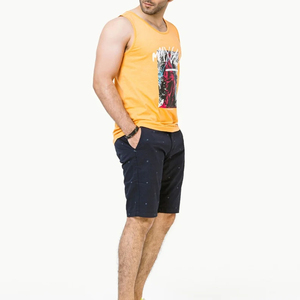 Camiseta sin mangas de entrenamiento de punto para hombre, camisetas sin mangas para culturismo, Camiseta deportiva para culturismo - Product Image 3