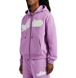 2025 nouvelle mode Top vente Logo personnalisé à capuche brodé conception solide lavage à l'acide Technique bon matériel saison d'hiver - Product Image 4