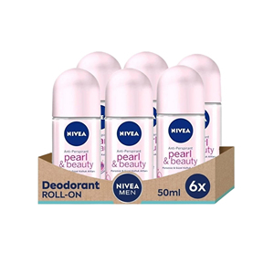 Déodorant Roll-On Quotidien pour une Peau Douce, Nivea Pearl & Beauty Roll-On, Peau Lisse et Belle - Product Image 4