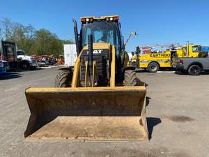 Machines de construction de chargeuse sur roues CAT 420 4 entièrement hydraulique d'occasion Chargeur frontal 4WD 430E d'occasion Chargeur sur pneus CAT 416E d'occasion - Product Image 2