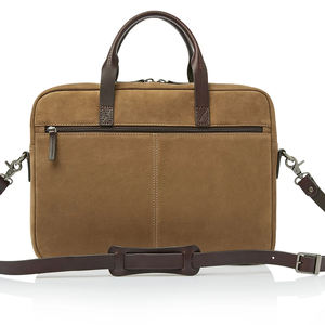 Top vente 100% cuir véritable fabrication nouveaux sacs pour ordinateur portable/taille adulte Logo personnalisé sacs en cuir pour ordinateur portable - Product Image 4