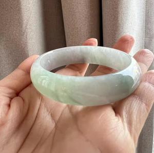 กำไลข้อมือแฟชั่นและเครื่องประดับกำไลข้อมือลายหินอ่อนสไตล์วินเทจสำหรับผู้หญิง กำไลเรซิ่นอะคริลิก - Product Image 4