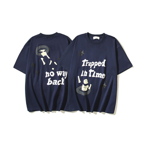 Nouvelle arrivée Tissu doux été bouffée impression T-shirts tenue unique nouveau style bouffée impression T-Shirt - Product Image 1