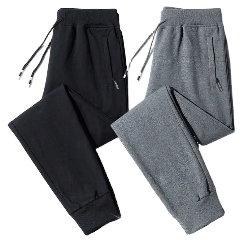 Wholesale Men Joggers Pants Casual Men's Trouser Custom plus Size All Match Cotton Jogging Sweat pants custom Men's Pants
