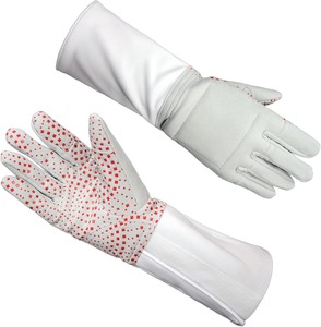Guantes de esgrima lavables profesionales con partículas de silicona antideslizantes acolchadas para entusiastas de Foil Epee - Product Image 1