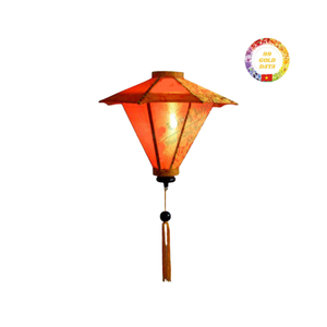 Lanterne en soie d'origine vietnamienne, décoration artisanale pour les festivals et l'usage commercial - Product Image 2