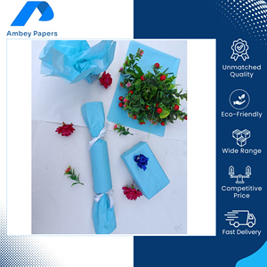 El Mejor Proveedor del Mundo que Vende Papel de Seda de Color de Primera Calidad - Pulpa de Madera Reciclable 18-80 GSM Acabado Liso Personalizable - Product Image 5